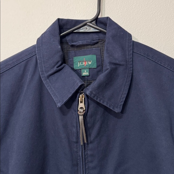 J. Crew Harrington jacket in navy cotton twill - Picture 9 of 15